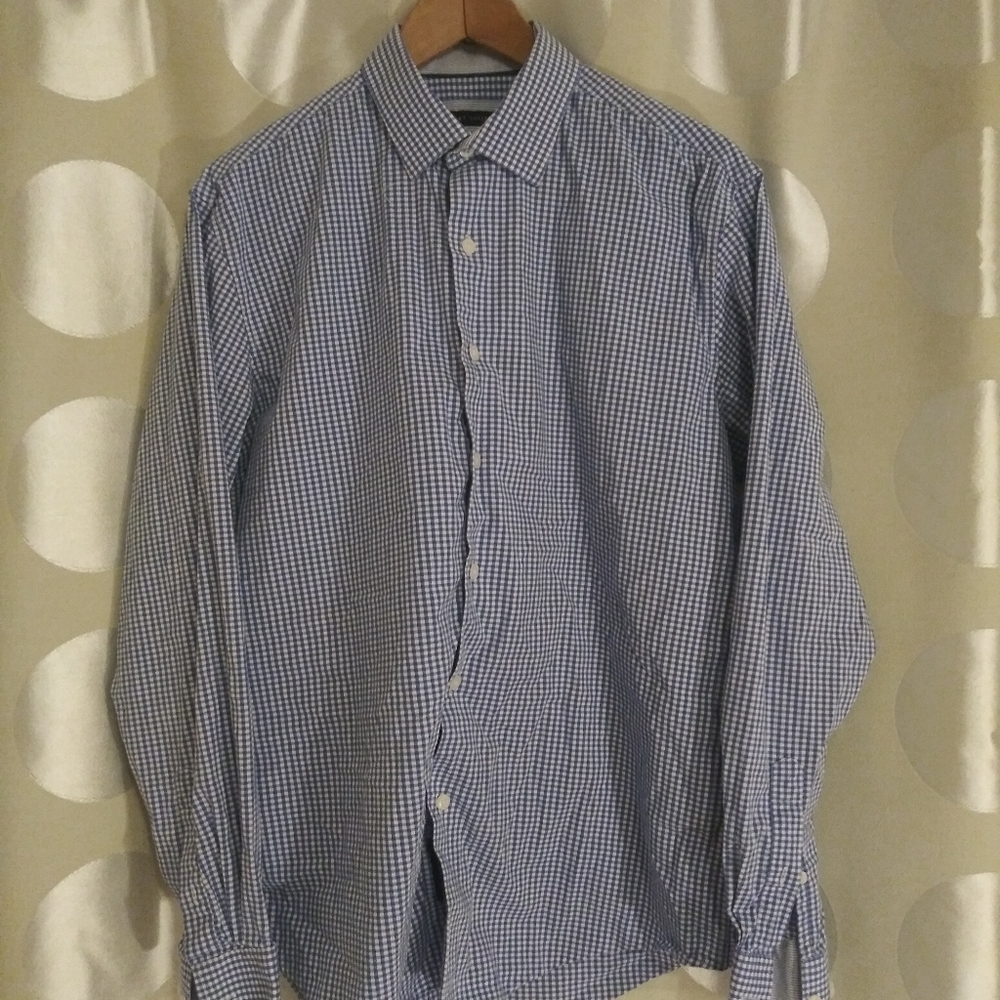 Report Collection stretch Slim Firt shirt Size 16